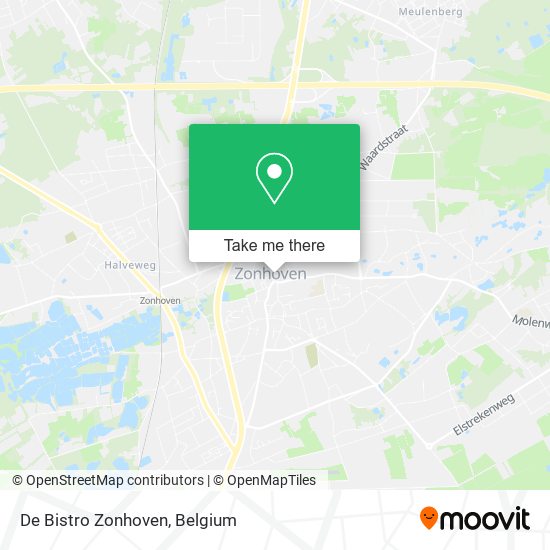 De Bistro Zonhoven map