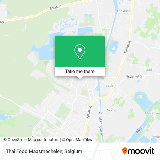 Thai Food Maasmechelen plan