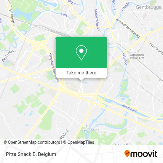 Pitta Snack B map