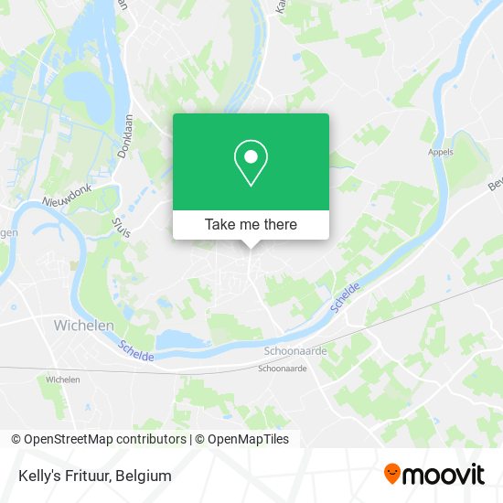 Kelly's Frituur map