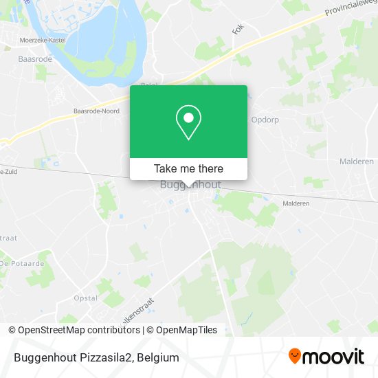 Buggenhout Pizzasila2 map
