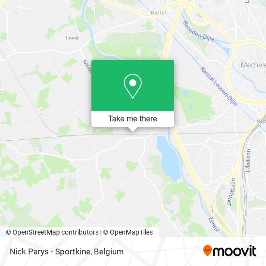 Nick Parys - Sportkine map