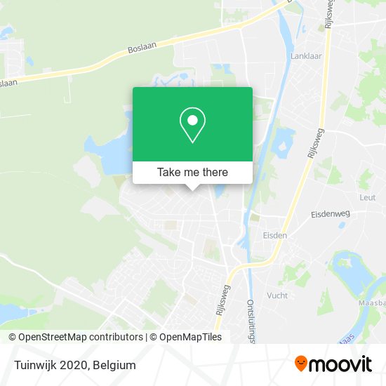 Tuinwijk 2020 map