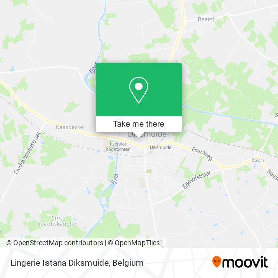 Lingerie Istana Diksmuide map
