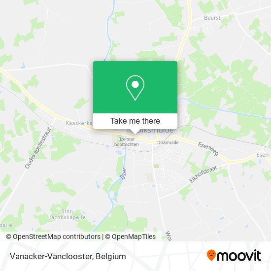 Vanacker-Vanclooster map