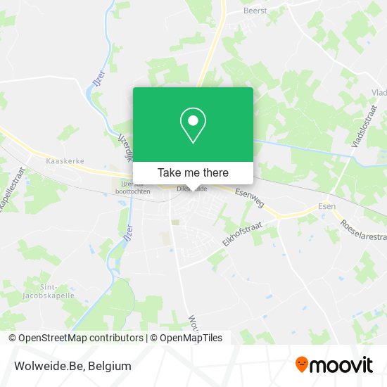 Wolweide.Be map