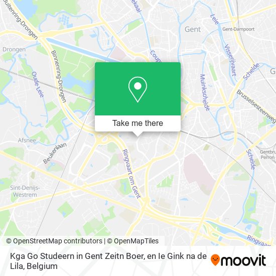 Kga Go Studeern in Gent Zeitn Boer, en Ie Gink na de Lila map