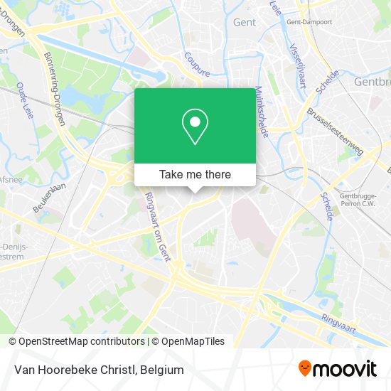 Van Hoorebeke Christl map