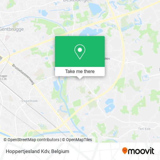 Hoppertjesland Kdv map