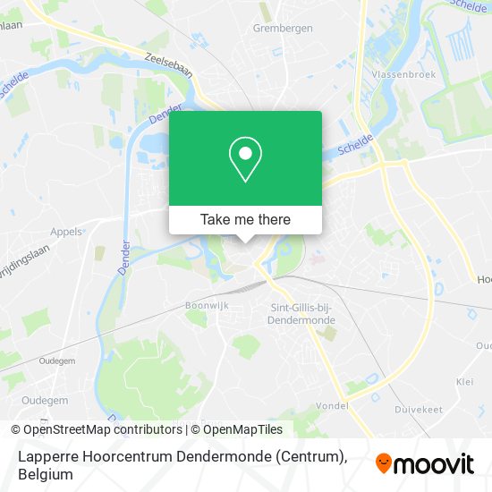 Lapperre Hoorcentrum Dendermonde (Centrum) map