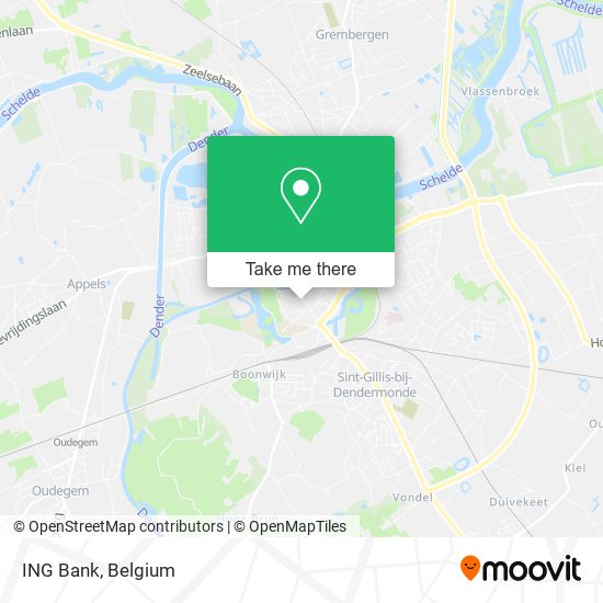 ING Bank map