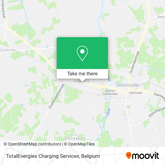 TotalEnergies Charging Services map