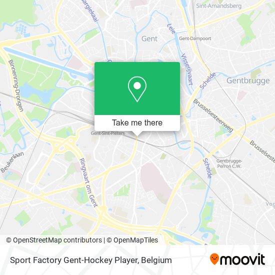 Sport Factory Gent-Hockey Player map