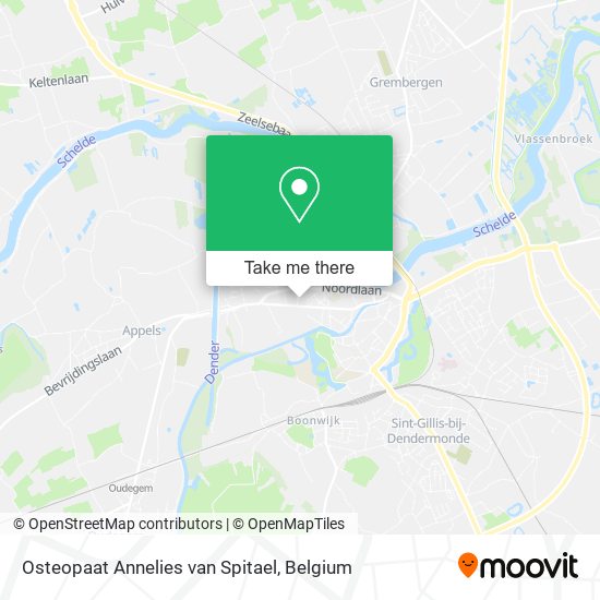 Osteopaat Annelies van Spitael map