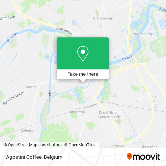 Agostini Coffee map