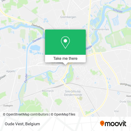 Oude Vest map