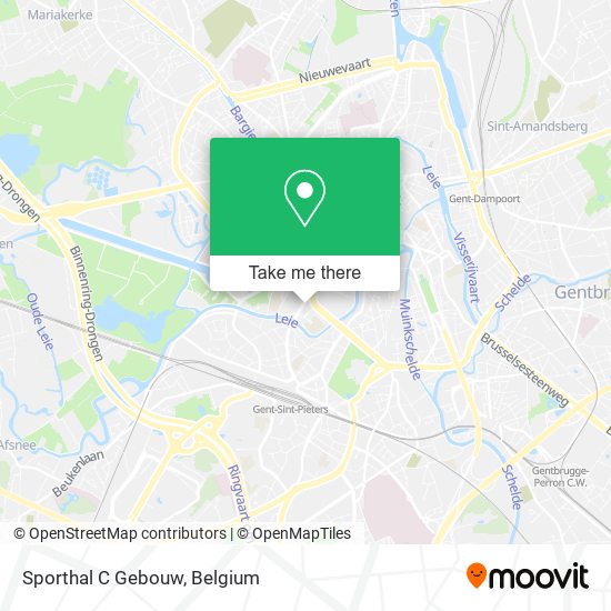 Sporthal C Gebouw map