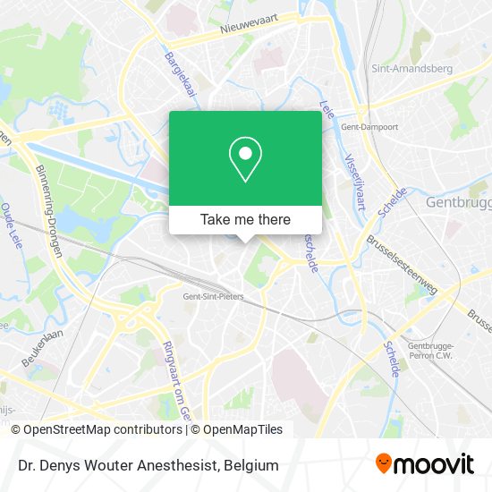 Dr. Denys Wouter Anesthesist map