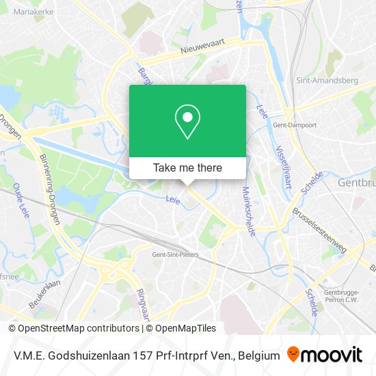 V.M.E. Godshuizenlaan 157 Prf-Intrprf Ven. map