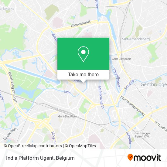 India Platform Ugent map