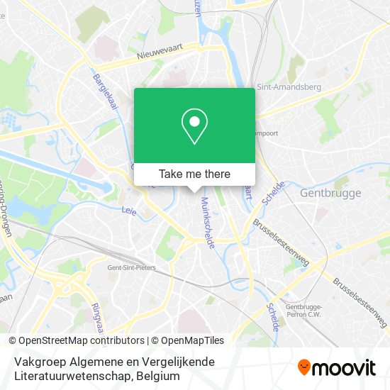 Vakgroep Algemene en Vergelijkende Literatuurwetenschap map