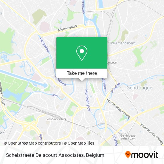 Schelstraete Delacourt Associates map