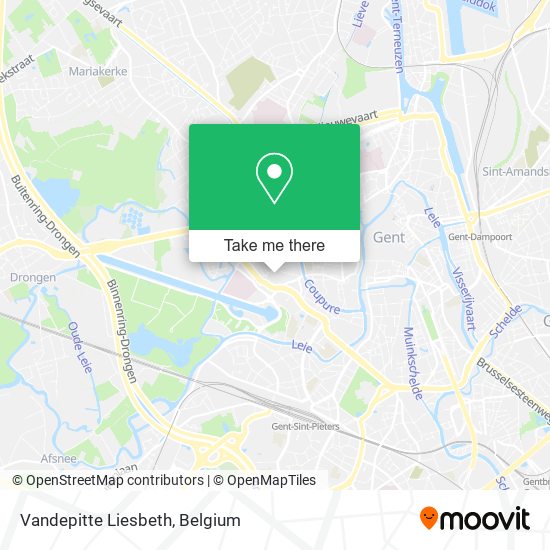 Vandepitte Liesbeth map