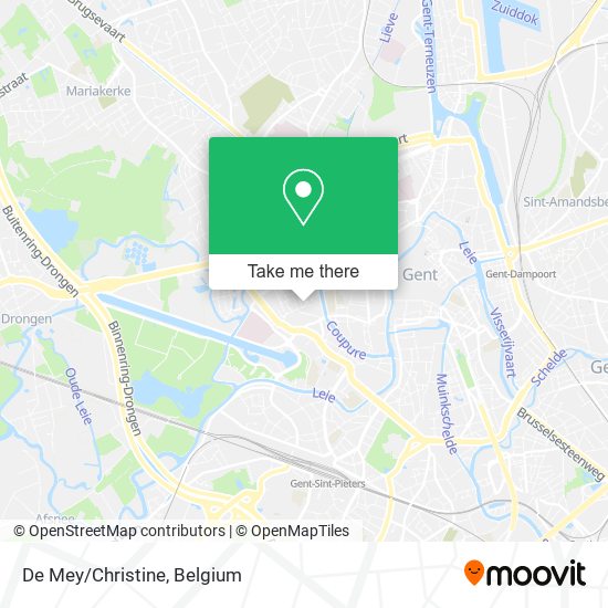 De Mey/Christine map