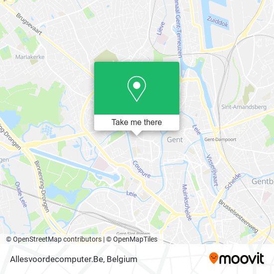 Allesvoordecomputer.Be map