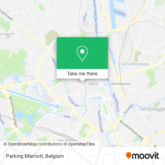 Parking Marriott map