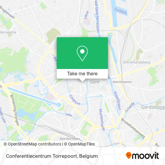 Conferentiecentrum Torrepoort map