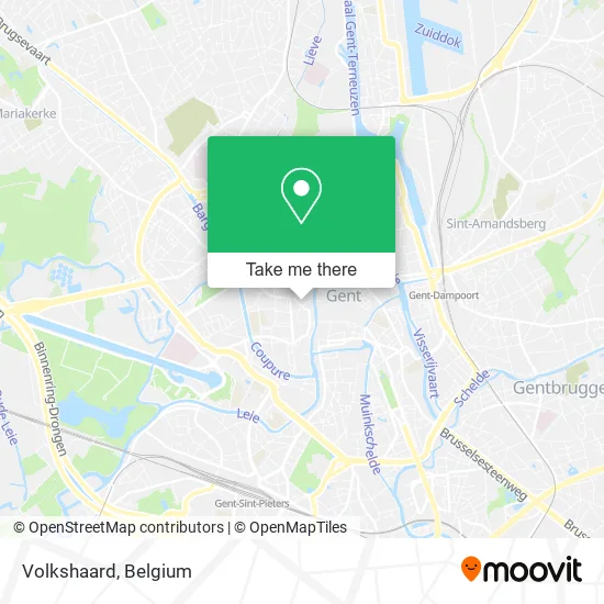 Volkshaard map