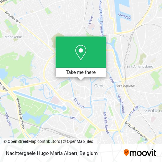 Nachtergaele Hugo Maria Albert map