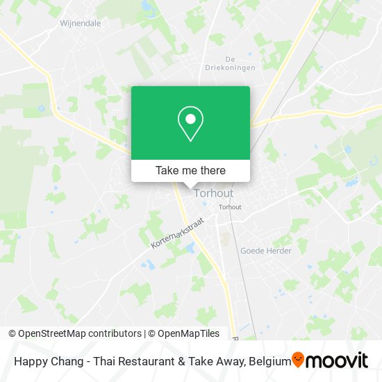 Happy Chang - Thai Restaurant & Take Away map