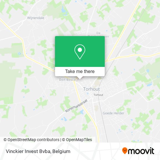 Vinckier Invest Bvba map