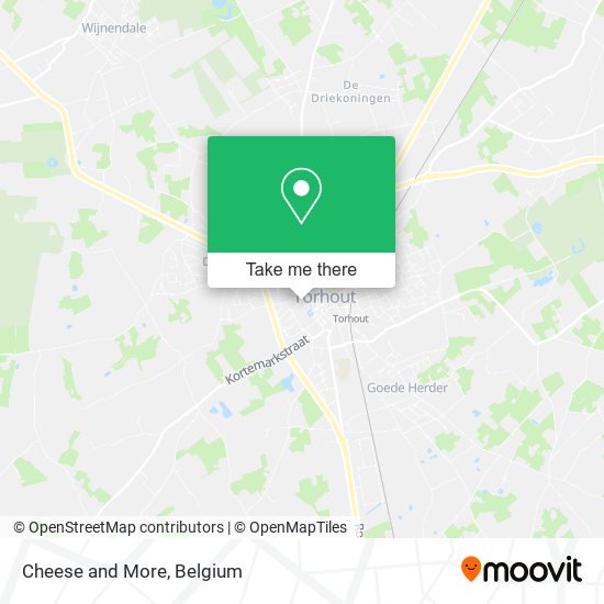 Cheese and More map