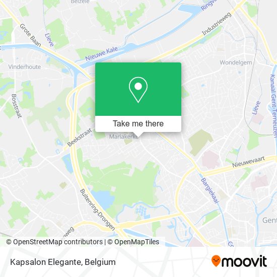 Kapsalon Elegante map