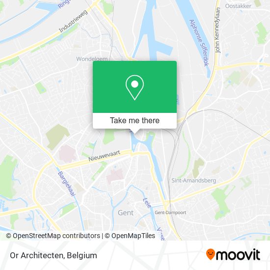 Or Architecten map