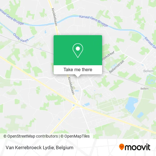 Van Kerrebroeck Lydie map