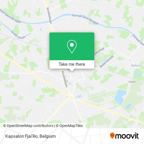 Kapsalon Fjai'Ro map