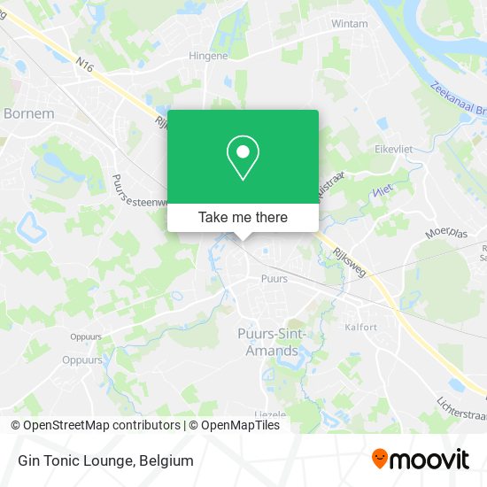 Gin Tonic Lounge map