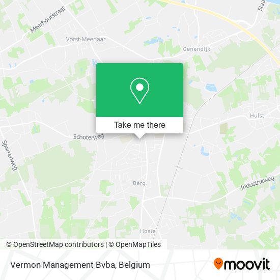 Vermon Management Bvba map