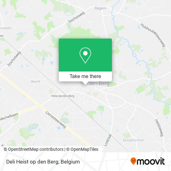 Deli Heist op den Berg map