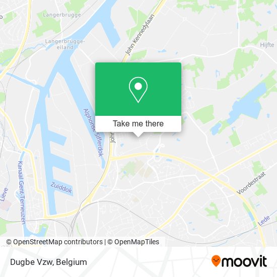 Dugbe Vzw map