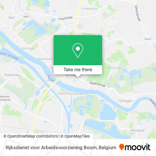 Rijksdienst voor Arbeidsvoorziening Boom map