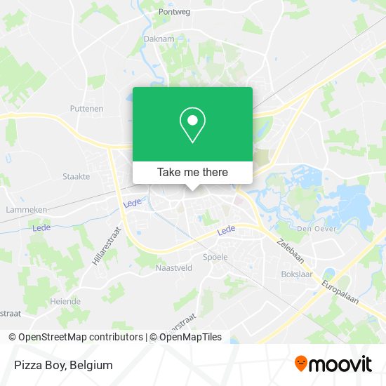 Pizza Boy map