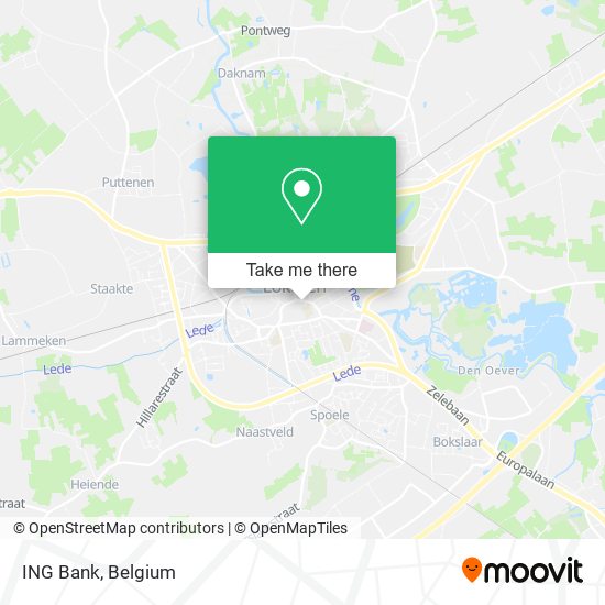 ING Bank map