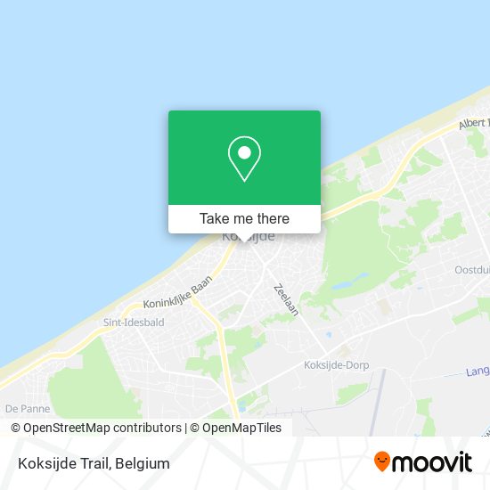 Koksijde Trail plan