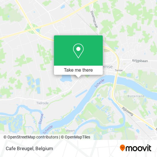 Cafe Breugel map