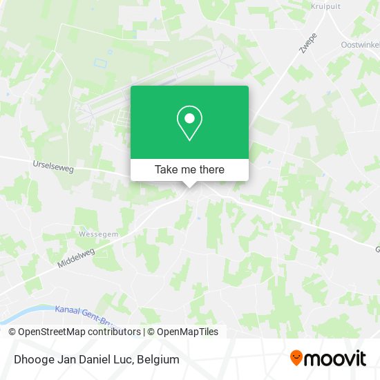 Dhooge Jan Daniel Luc map